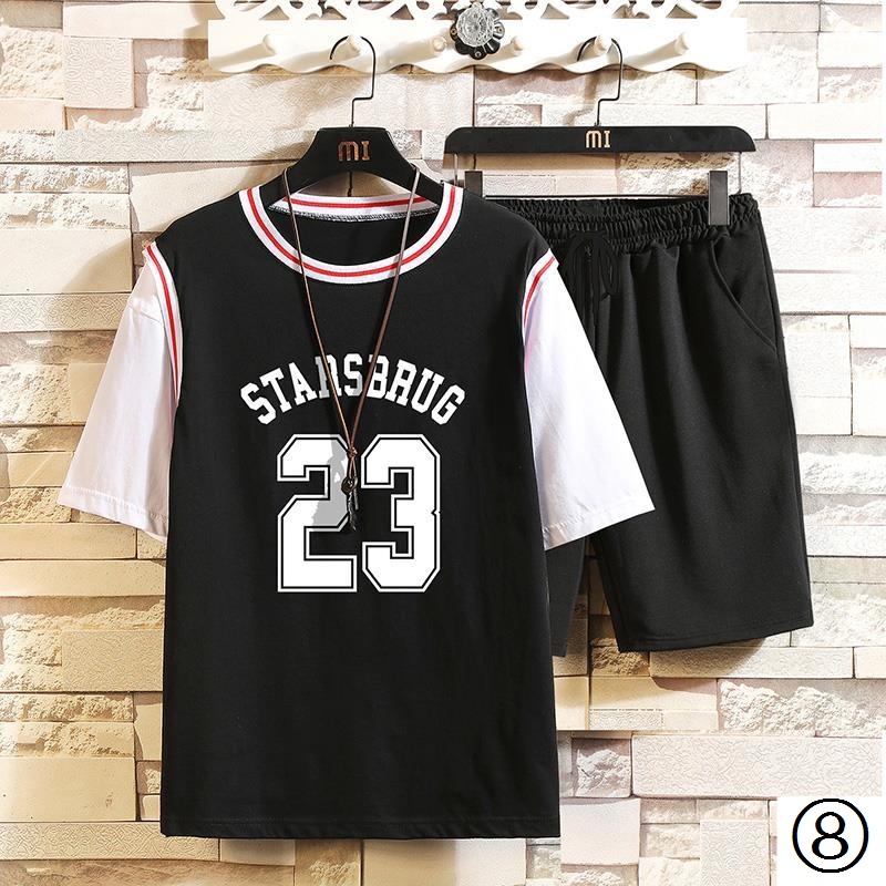 Jersey Suit Teen No. Áo Thun Số 11 Tay Ngắn Thời Trang Dành Cho Nam Set 23 Món Đồ Thời Trang Cho Nam