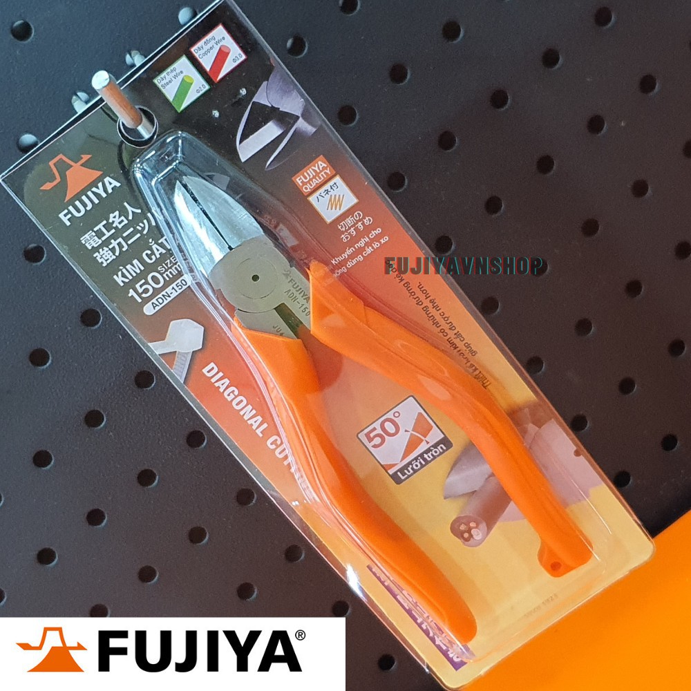 Kìm cắt chéo Fujiya ADN-150 6"/150mm Nhật Bản