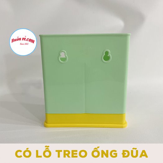 Ống đựng đũa, thìa hình sao Việt Nhật (MS:2772) - Hộp đựng đũa muỗng 2 ngăn để bàn tiện lợi Buôn Rẻ 01432