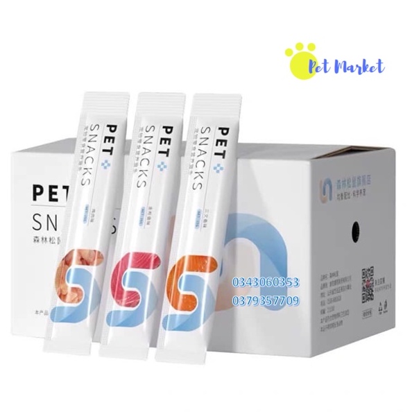[SIÊU RẺ] COMBO 20 CÂY SÚP THƯỞNG CHO MÈO MIX VỊ