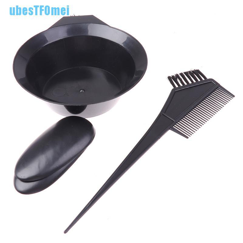 Bộ 3 Tô Trộn Màu Nhuộm Tóc Bằng Nhựa Tiện Dụng