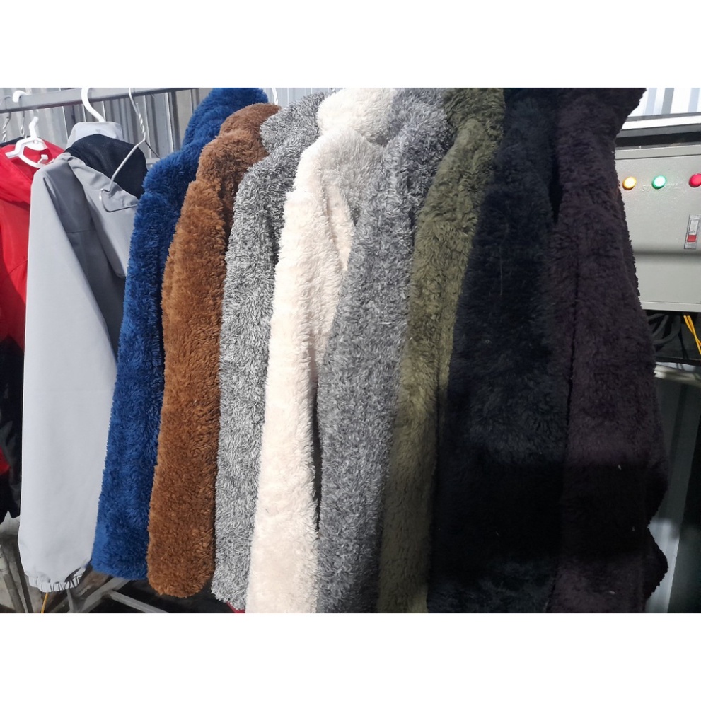 Áo lông cừu hàng xuất dư, nhẹ đạt tiêu chuẩn, ấm từ trong ra ngoài, áo khoác nhẹ (ảnh do shop chụp) | BigBuy360 - bigbuy360.vn