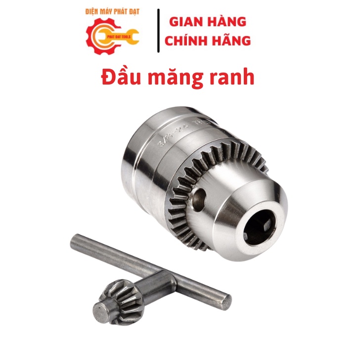 Đầu măng rạnh 13mm cao cấp-Biến máy khoan betong thành máy khoan vặn vít