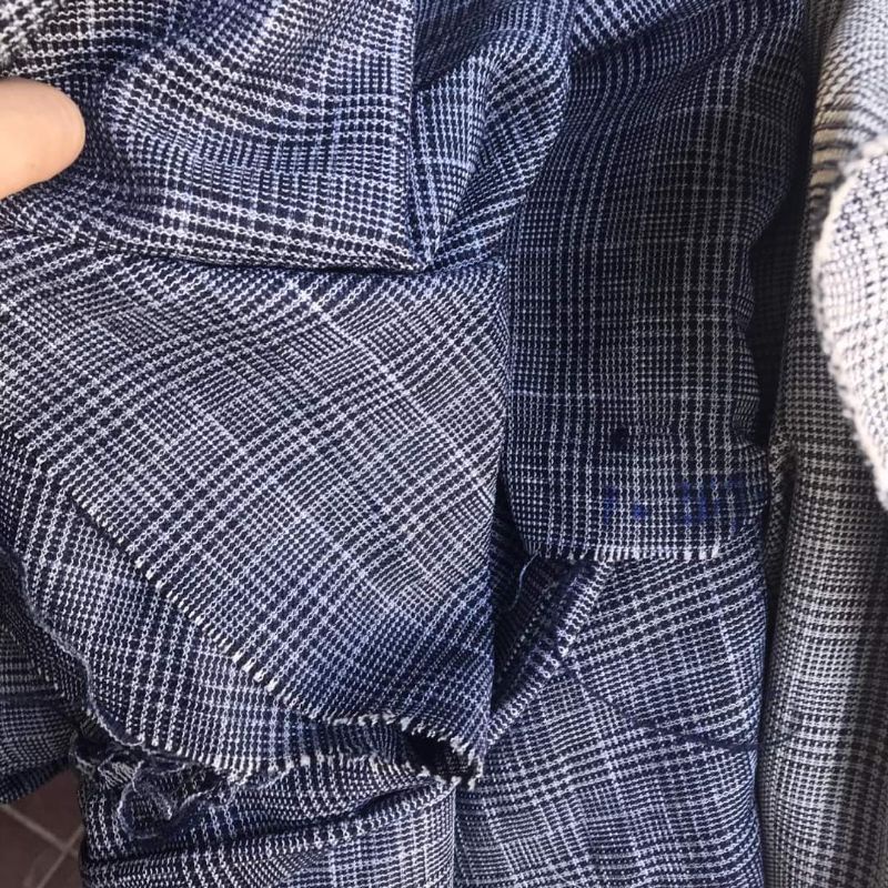 Vải tweed xô sợi