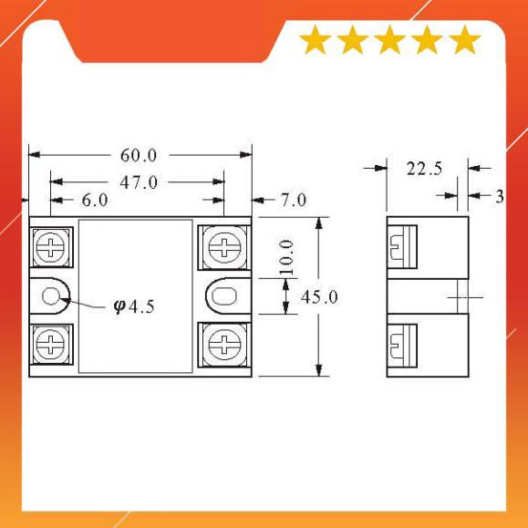 Relay bán dẫn SSR-25DA SSR25DA 25A