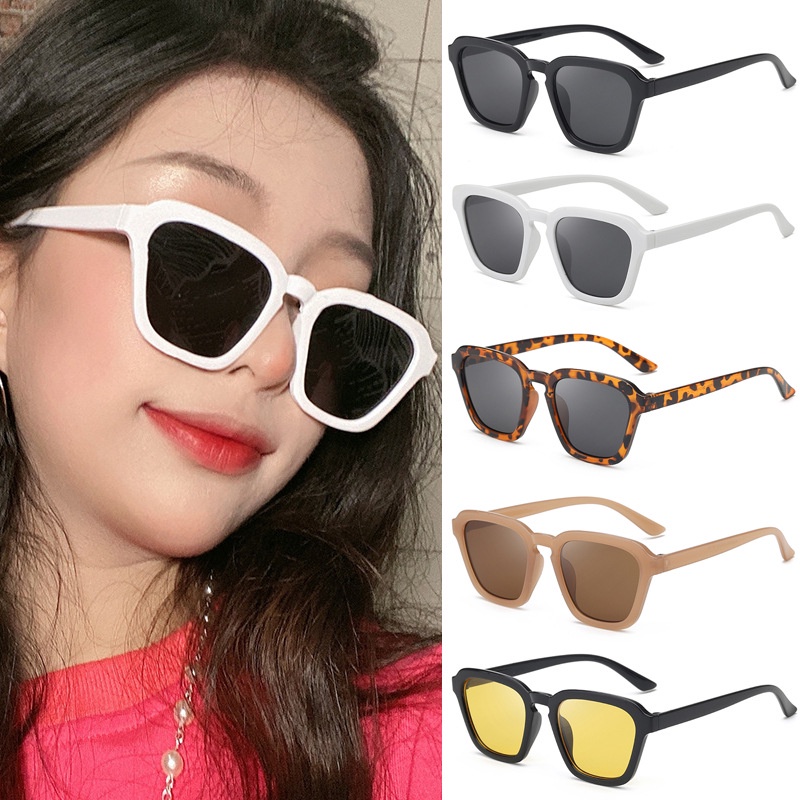 Kính mát thời trang gọng nhựa Unisex, kính râm chống tia UV đẹp giá rẻ ABICA 211