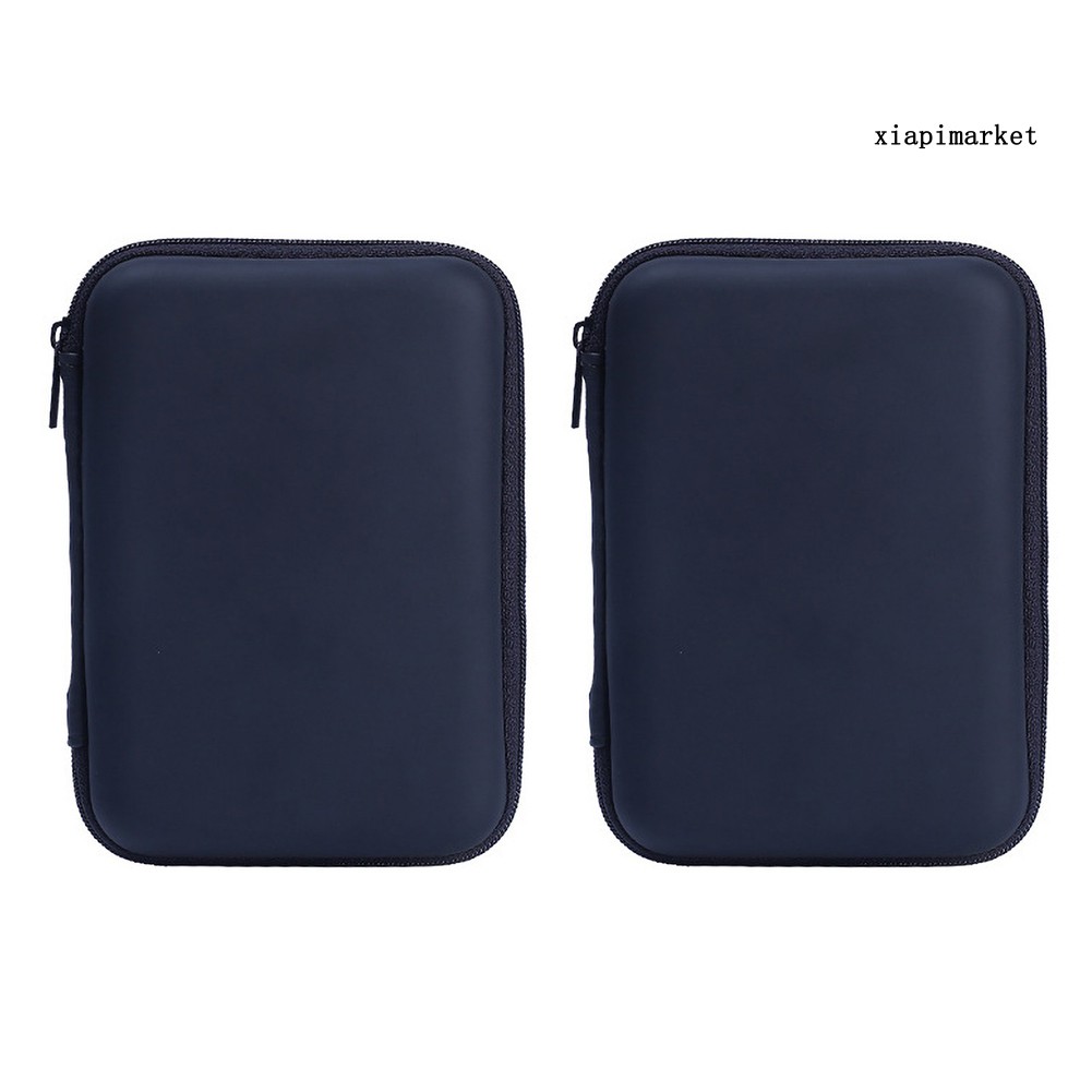 Portable 2.5Inch Hard Disk Storage Bag Zipper Pouch USB Cable Organizer | BigBuy360 - bigbuy360.vn
