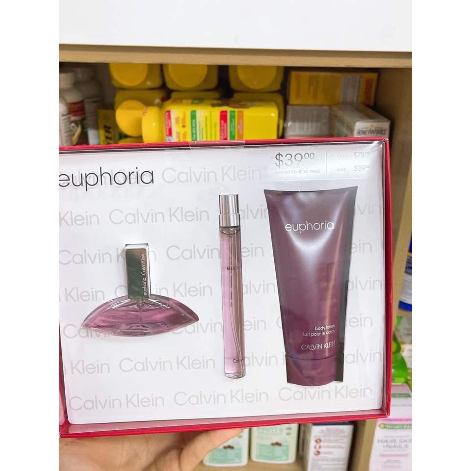 Bộ nước hoa C.K nữ săn sale Mỹ