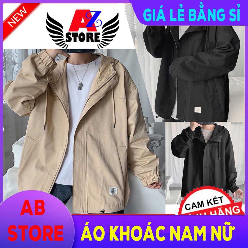 (Giá Lẻ bằng Sỉ) ÁO KHOÁC KAKI. ÁO KAKI NAM NỮ (Đủ Size M,L,XL,XXL)