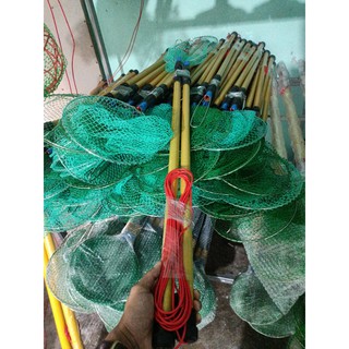 Cặp vợt rút, vợt cá màu vàng Loại 2m4