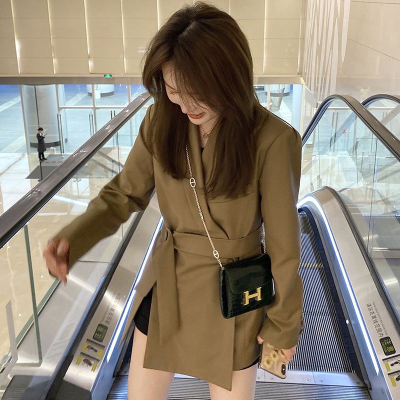 Áo Khoác Blazer Dáng Ôm Thời Trang Xuân Thu  Cho Nữ