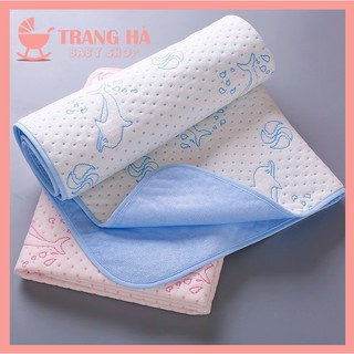 💖𝑳𝑶𝑨̣𝑰 1💖TẤM LÓT CHỐNG THẤM 4 LỚP CHO BÉ SƠ SINH MỀM MẠI CAO CẤP AN TOÀN VÀ THOÁNG KHÍ