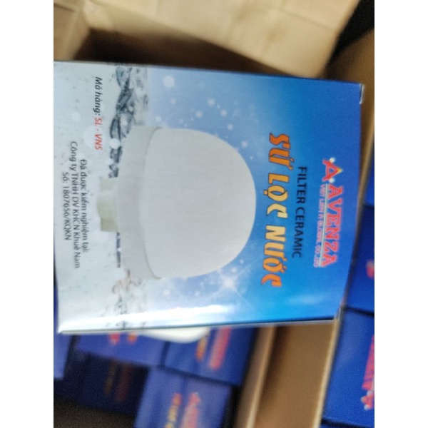 Sứ lọc hàn quốc,sứ lọc nước tròn,nấm lọc sứ