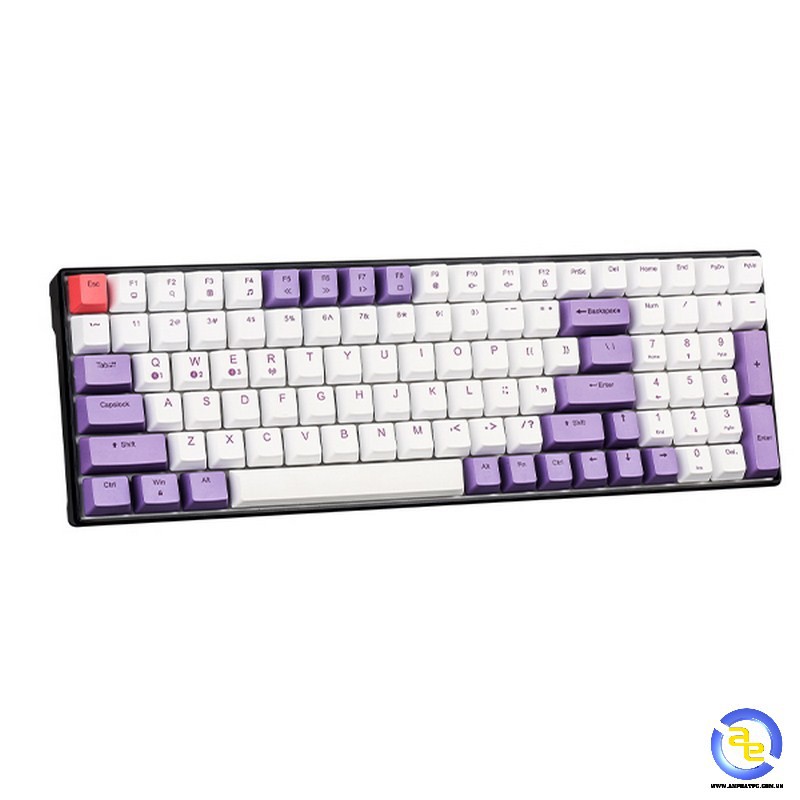 Bàn phím cơ EDRA EK396W Bluetooth Gateron Chính hãng BH 24 tháng