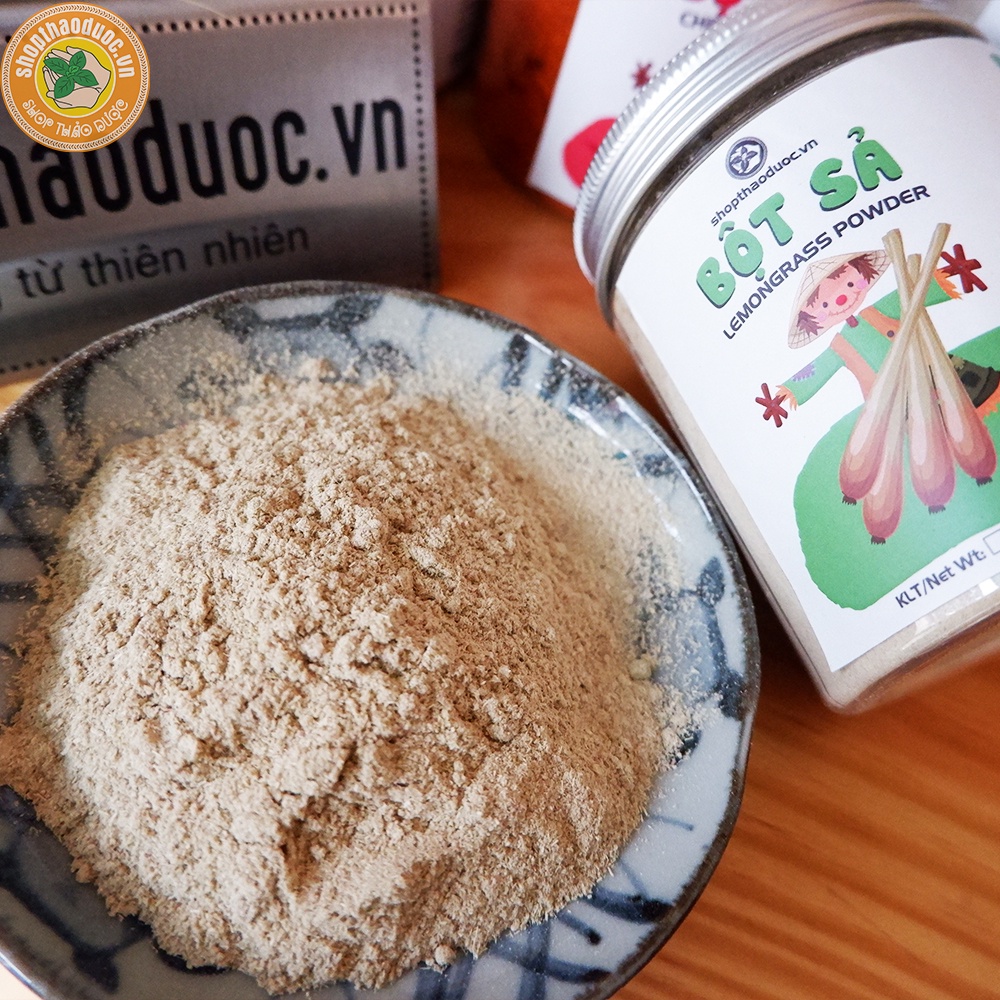Bột Sả Sấy Lạnh Shop Thảo Dược Hũ 100G - Bột Sả Gia Vị Hữu Cơ Cao Cấp