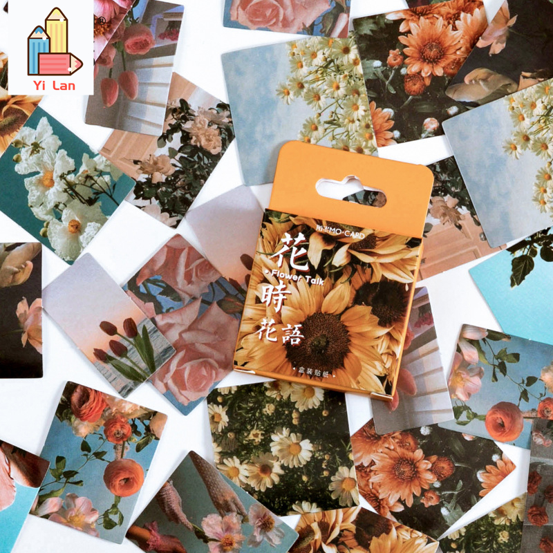 Set 46 Miếng Dán Trang Trí Dễ Thương