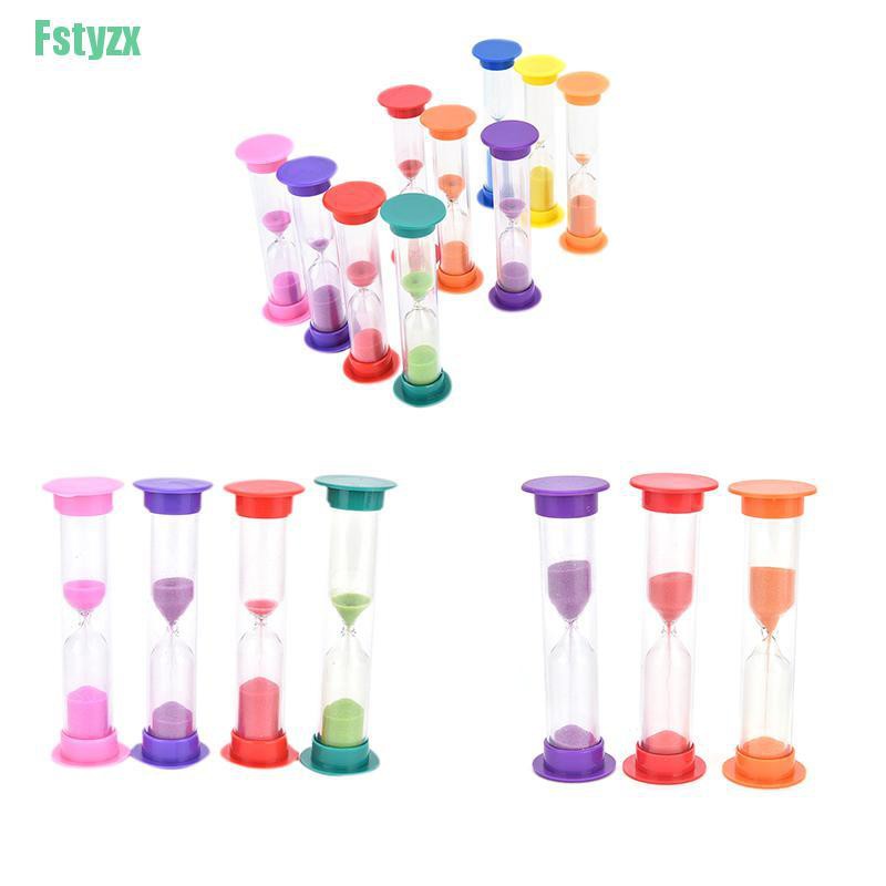 fstyzx Mini 1 /2/3 Minute New Sandglass Hourglass Sand Clock Timer New