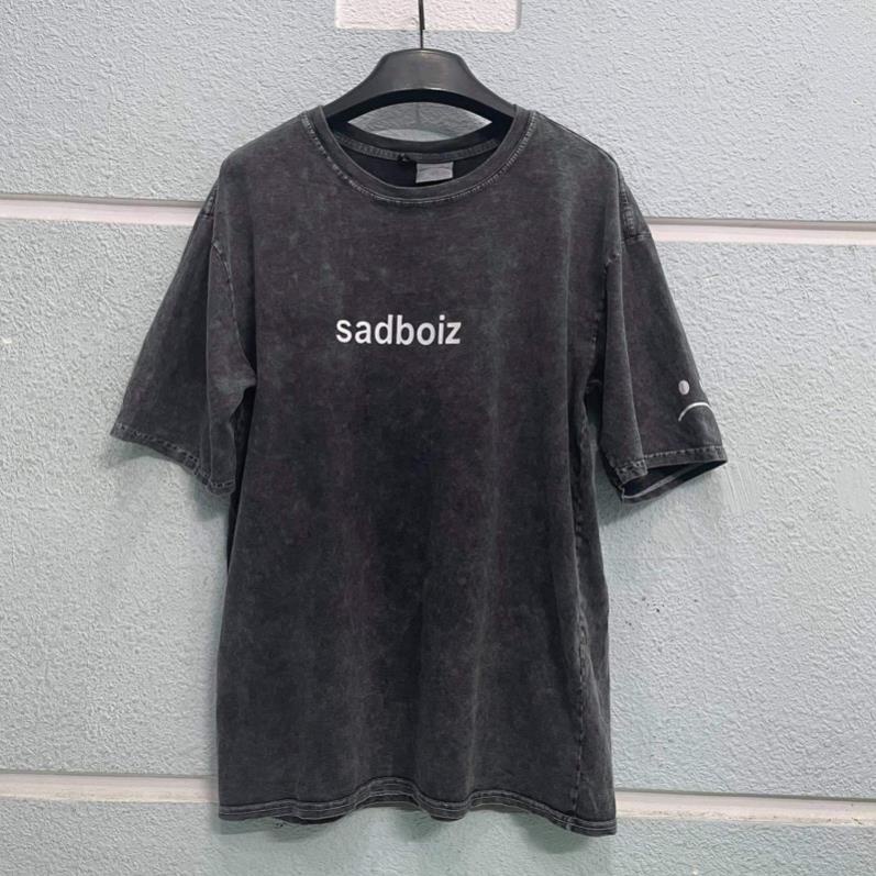 Áo thun wash sad boiz nam nữ áo thun washed sadboiz unisexshop bán sỉ quần áo