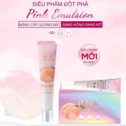 Kem Dưỡng Da Hồng Tự Nhiên Pink Emulsion Kem Dưỡng Hồng Má Môi