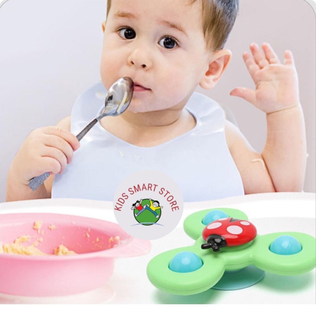 Đồ chơi cho bé con quay spinning chong chóng dính tường