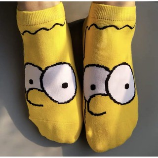 Vớ cotton họa tiết simpson