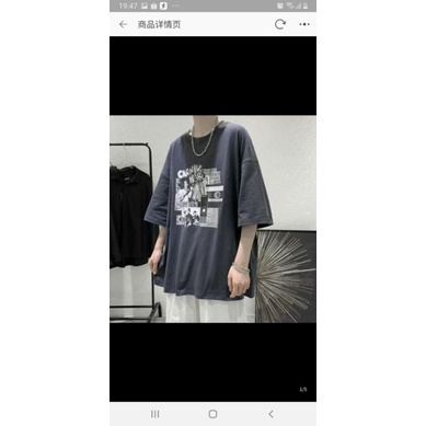 áo thun tay lỡ nam nữ, áo phông unisex from rộng chất cottong mềm mịn mát hình đầu Ng | BigBuy360 - bigbuy360.vn