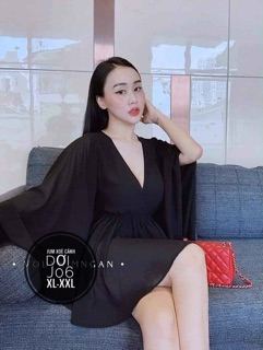 JUM BIGSIZE cánh dơi nhún eo 65-80kg