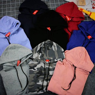Áo hoodie basic unisex form rộng
