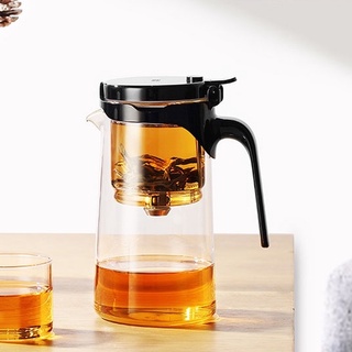 Bình lọc trà thủy tinh lõi thủy tinh thông minh P001 0.7L