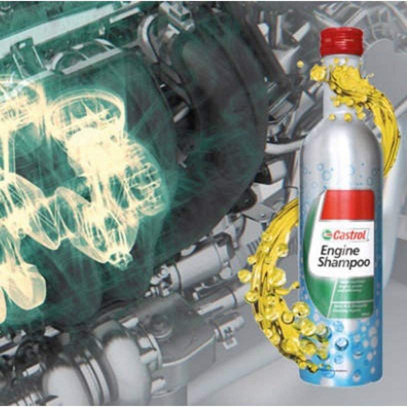 [CASTROL SÚC RỬA ĐỘNG CƠ] CASTROL ENGINE SHAMPOO 300ML