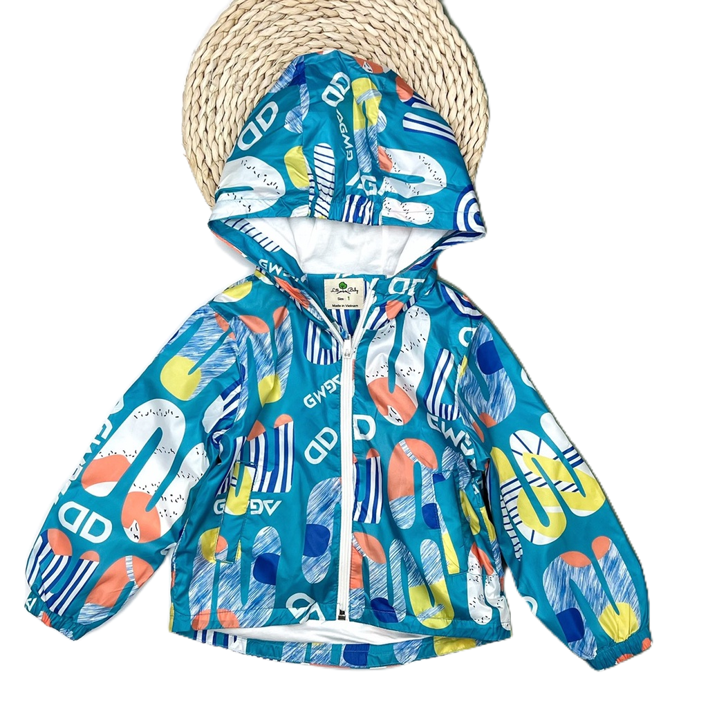 Áo khoác gió lót cotton Litibaby cho bé 11-35kg