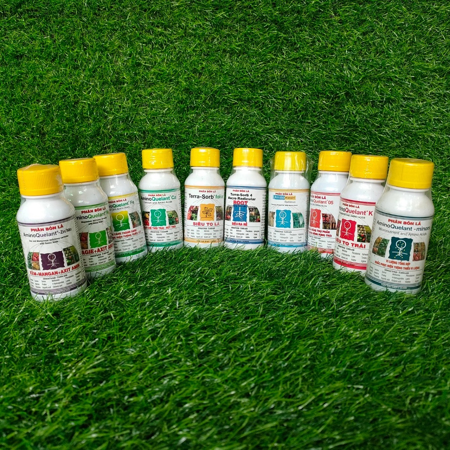 Terra-sorb foliar - siêu to lá phân bón lá đạm sinh học cao cấp chai 100ml