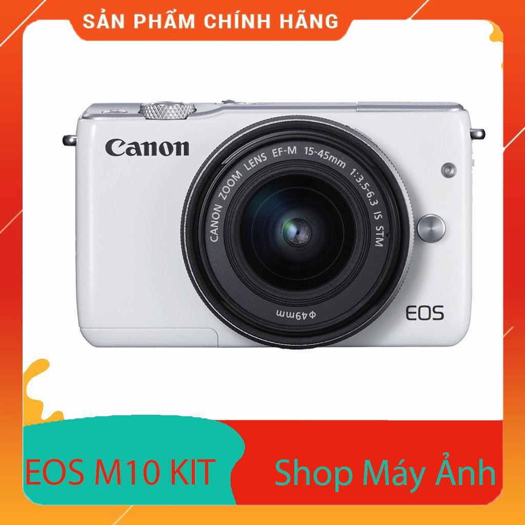 Máy Ảnh Canon M10 KIT 15-45mm (Lê Bảo Minh) - Hàng Chính Hãng