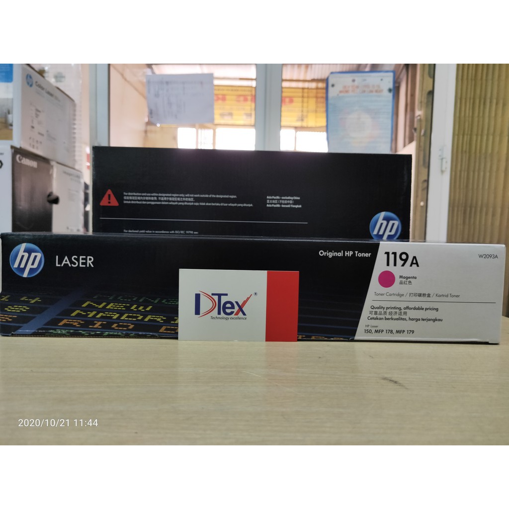 Mực in HP 119A Magenta Original Laser Toner Cartridge (W2093A) - Hàng chính hãng