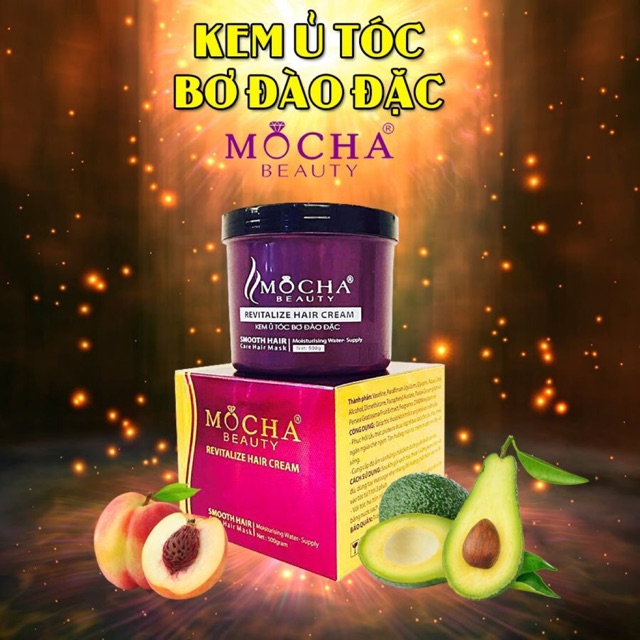 KEM Ủ TÓC BƠ ĐÀO ĐẶC MOCHA 💥tặng túi xinh 💥