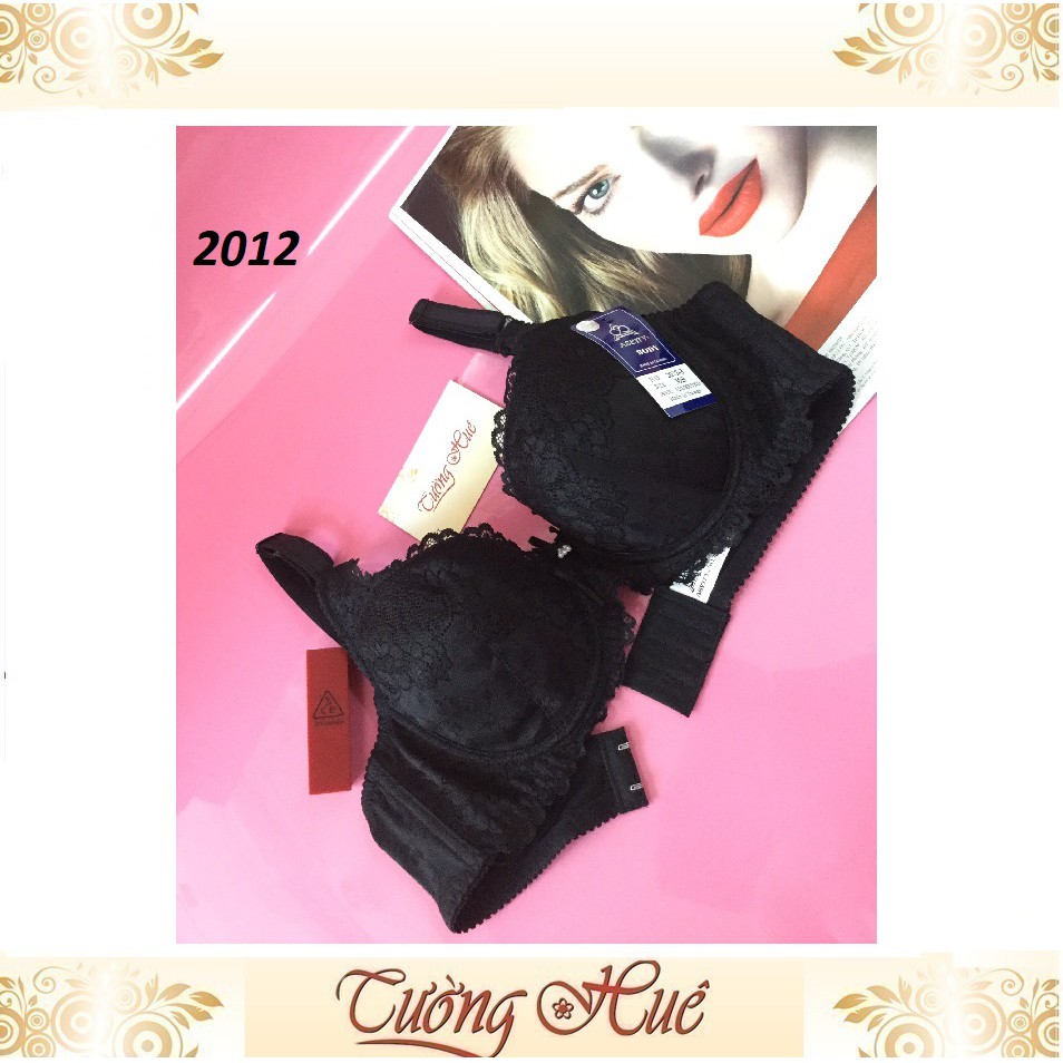 Áo lót nữ Đài Loan Aseity 2012 ren không mút lưng bảng to.