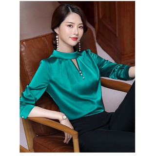 ÁO SƠ MI CỔ LẬT KIỂU GIỌT NƯỚC - 120 - GS2673(M,L)