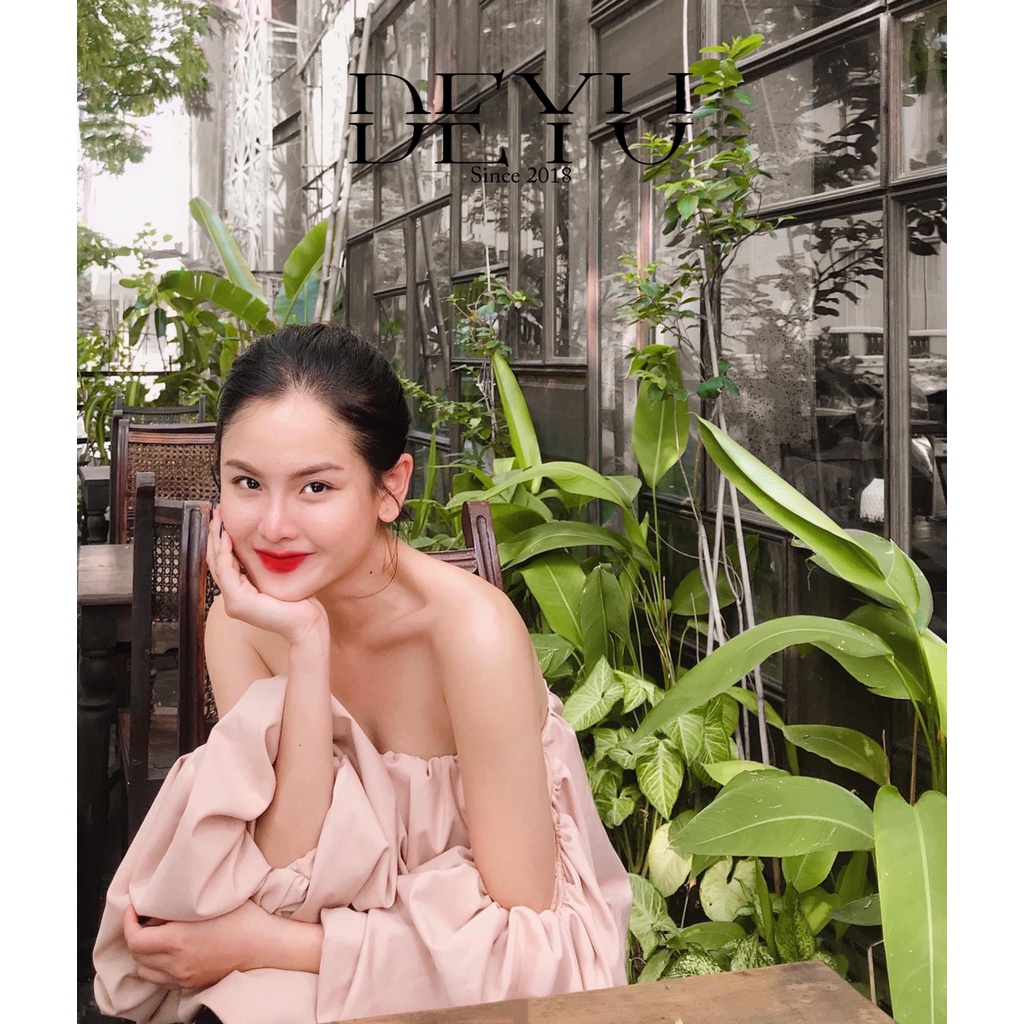 Áo tay bồng be siêu bồng Rou Top |DEYU