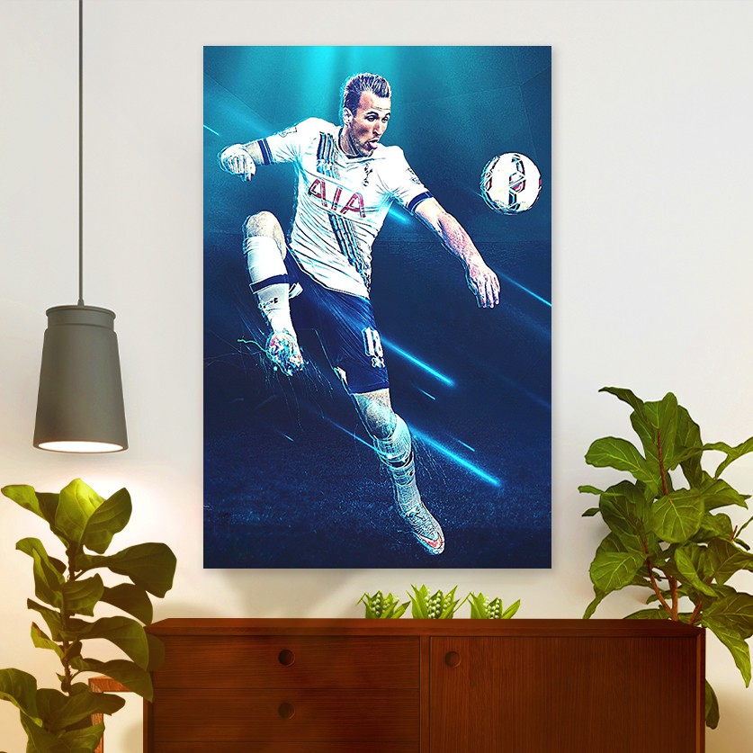 Poster Harry Kane | Decal Dán Tường Harry Kane Kích Thước 40 * 60 Cm Chất Liệu Chống Bay Màu