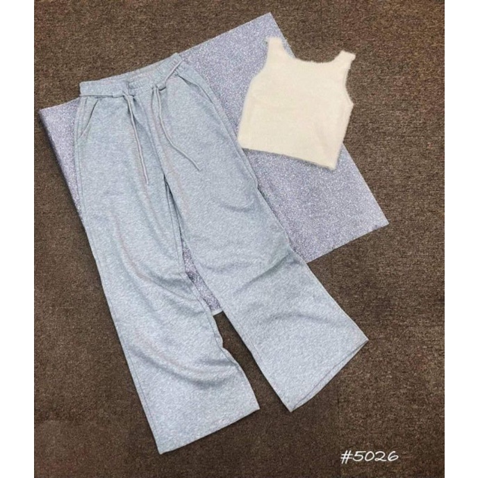 Quần nỉ suông dây buộc hàng QCL1