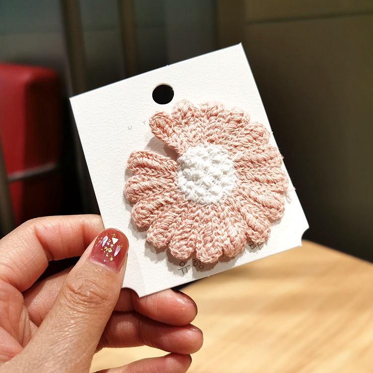 Kẹp tóc hình hoa hướng dương xinh xắn thời trang cho nữ