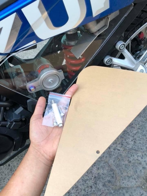 Mica trong suốt cho raider và satria