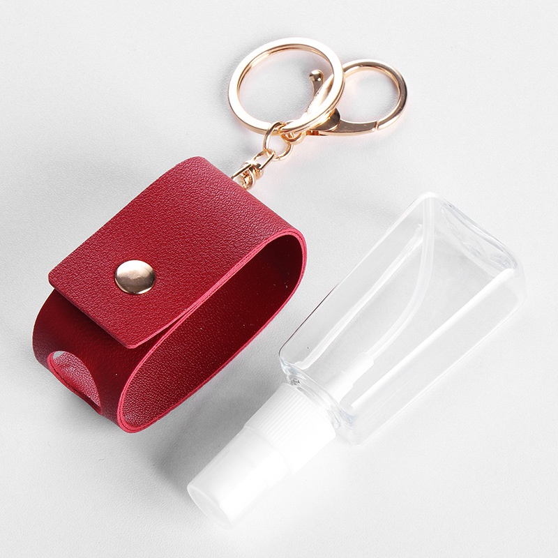 phun sương bình xịt mỹ phẩm Bình xịt du lịch Bình xịt 30ml Chai xịt rỗng Chìa khóa Vòng móc khóa Dung dịch vệ sinh tay Chai xịt Bình đựng cồn Ý tưởng mới lạ