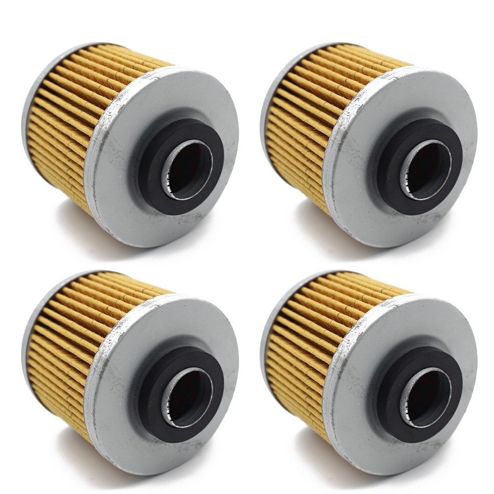 Xe Máy 4 Bộ Lọc Dầu Động Cơ Cho Xe Yamaha XV250 XV400 FZR250 XV 250 400 FZR