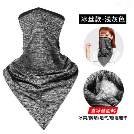 Khăn đa năng tam giác cao cấp - Chống nắng Chống Uv - thấm hút mồ hôi tốt - thoáng mát - đi xe máy đi phượt