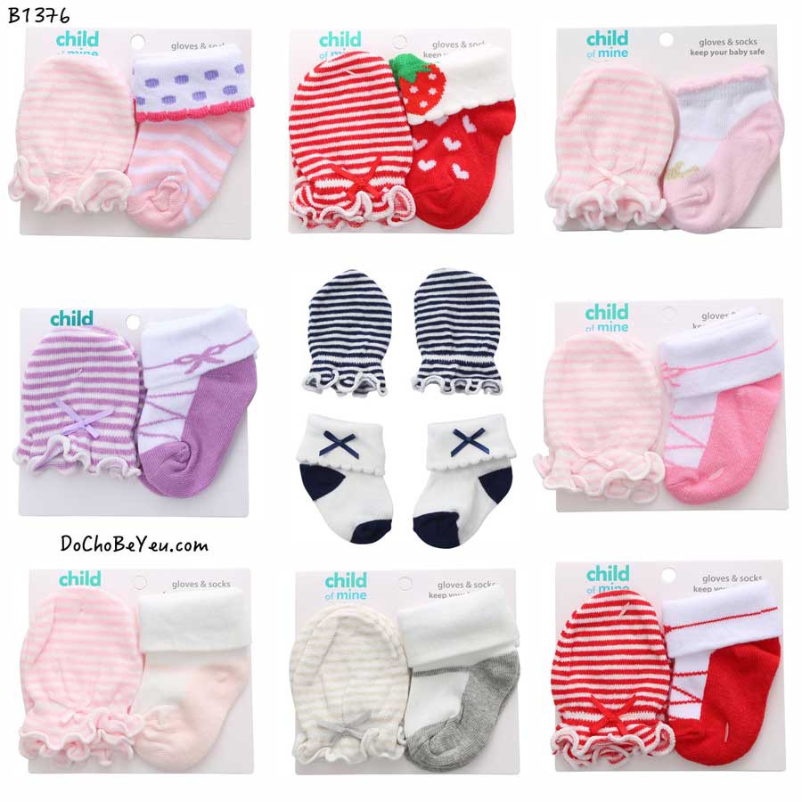Vớ - bao tay cho bé sơ sinh Xuất Khẩu