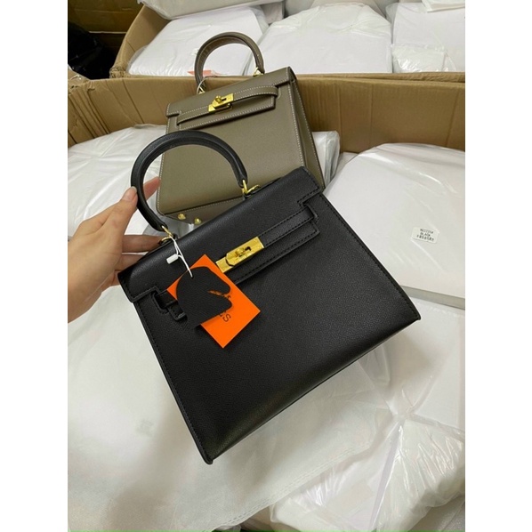 Túi H.M Kelly size 25 tag vàng fom căng đét