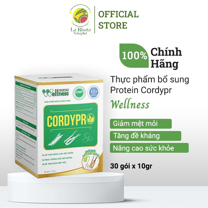 Thực Phẩm Bổ Sung Protein Thực Vật Cordypro Nâng Cao Sức Khoẻ BCA32