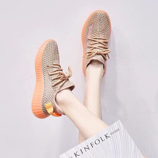 Giày thể thao nữ - Hàng có sẵn - Màu cực xinh - Giày thể thao màu cam đất hồng