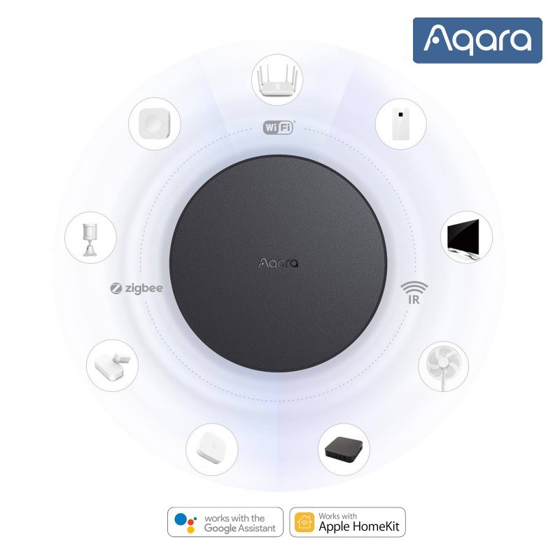 Aqara Hub M2 Smart Zigbee 3.0 - bộ điều khiển trung tâm aqara - tương thích apple homekit